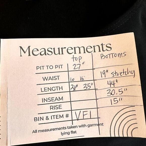 Marina Plus Size Beaded Long Sleeve Crew Neck 2-Piece Pant Set Size 20W Black - Picture 13 of 13